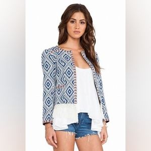 Tularosa Santa Fe Fringe Jacket in Diamondback